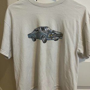 John Galt Cropped Graphic T-shirt